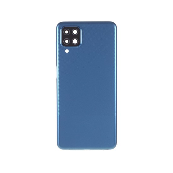 Back Cover+Camera Lens Samsung Galaxy A12/A125 Blue Back Cover+Camera Lens Samsung Galaxy A12/A125 Blue